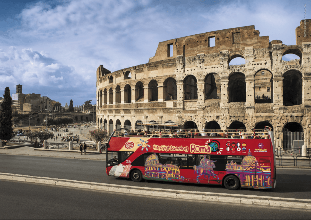 Colosseum Ticket and  Rome Hop-on Hop-off Bus Tour - City Sightseeing - image 3