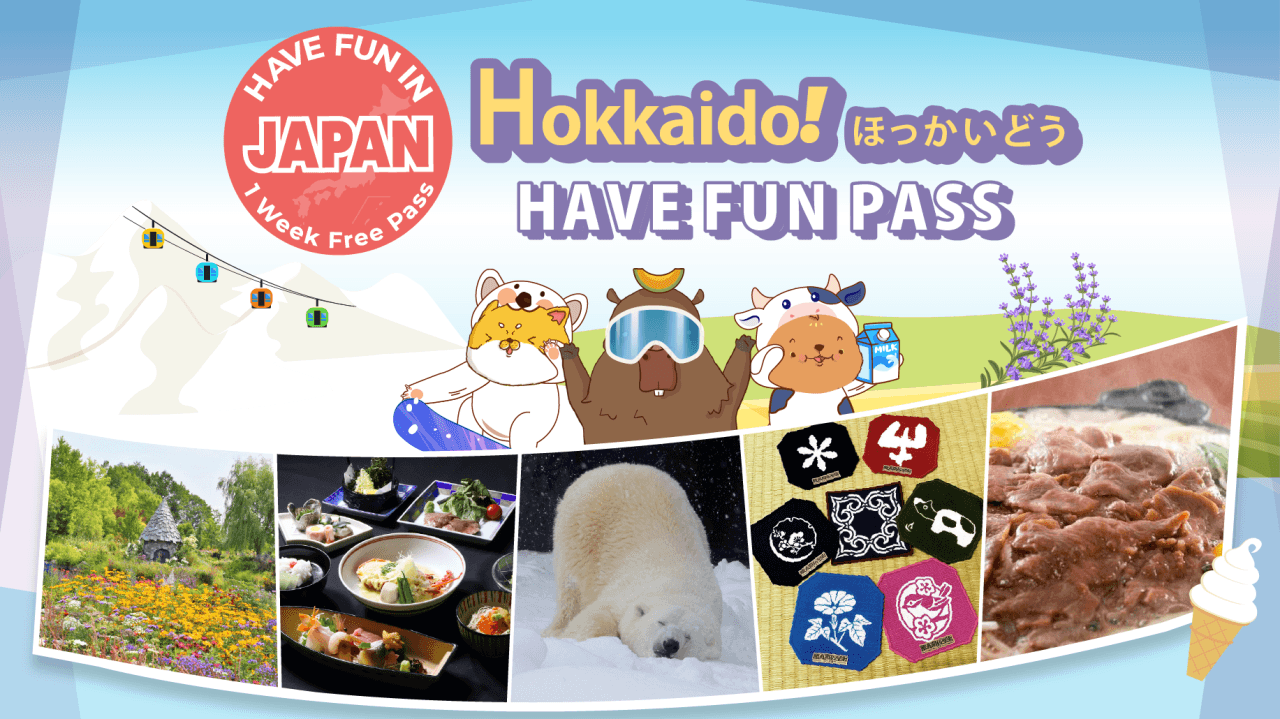 Have Fun in Hokkaido Pass - 1 Week Free Pass - main image