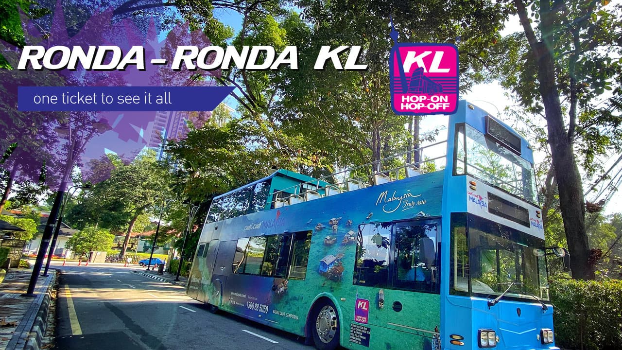 COMBO: KL Hop-on Hop-off Sightseeing Bus Tour + Aquaria KLCC Ticket - image 2