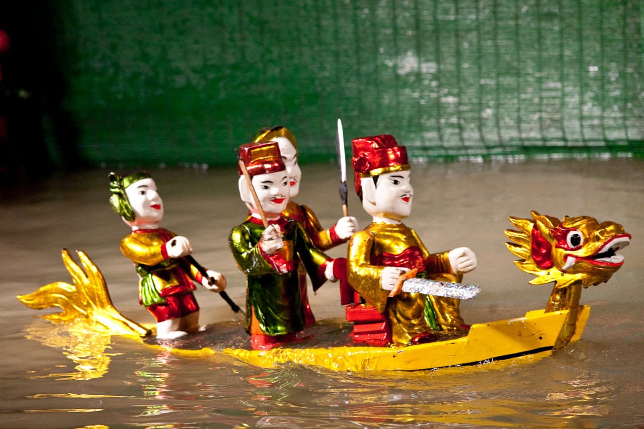 Espectáculo de marionetas acuáticas Golden Dragon - imagen 2