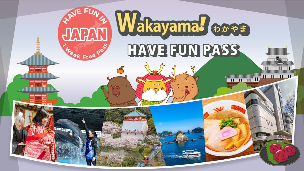 Have Fun in Wakayama Pass - 1 Week Free Pass - main image