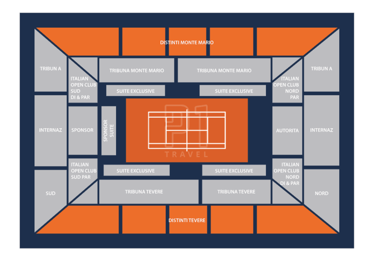 2027 로마 ATP 테니스 대회 티켓 (2027년 5월 5일~5월 16일) - 이미지 3