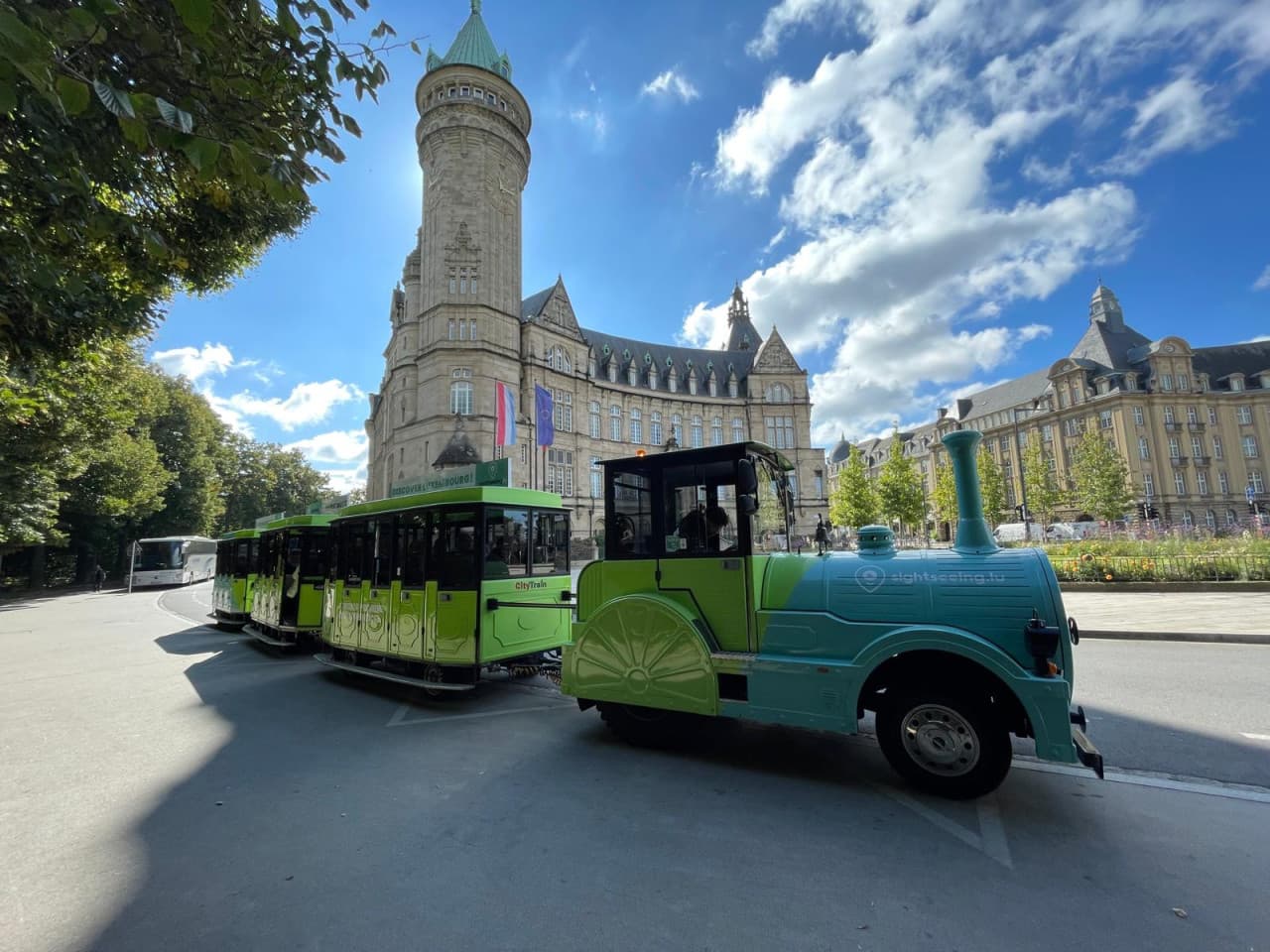 City Train in Old Town Luxembourg - main image
