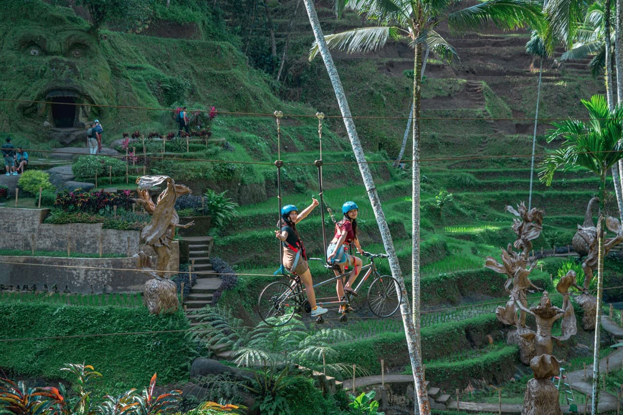 Alas Harum Bali: Swing, Skybike, and Zipline - image 9