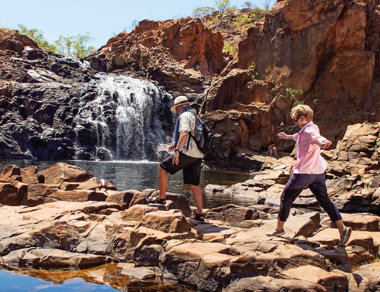 Edith Falls Tour with Katherine Gorge Cruise from Darwin - main image