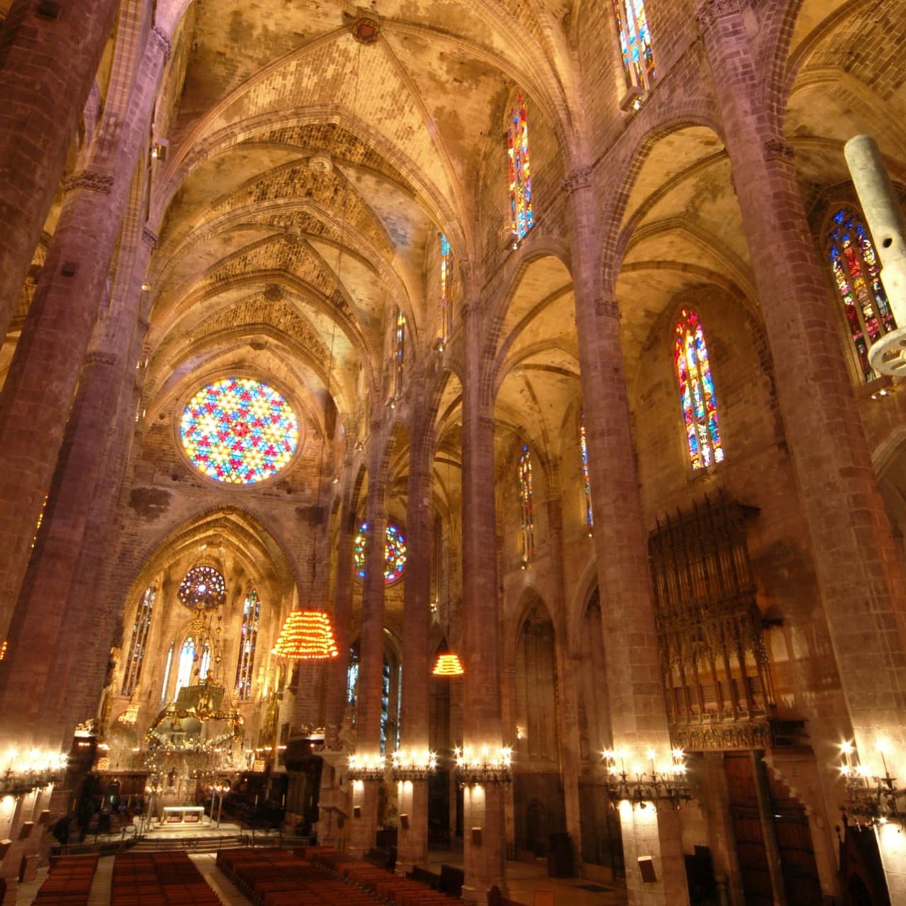 Entrada a la catedral de Mallorca - imagen principal