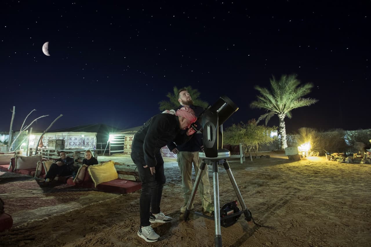 Dubai Private Night Safari Tour with Astronomy Session - image 2