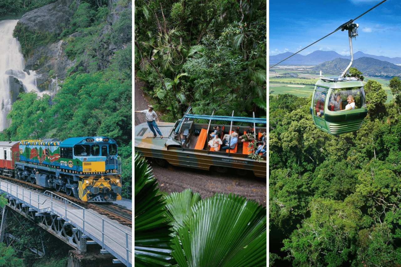 Full-Day Kuranda Tour with Skyrail Cableway, Scenic Railway and Rainforestation - main image