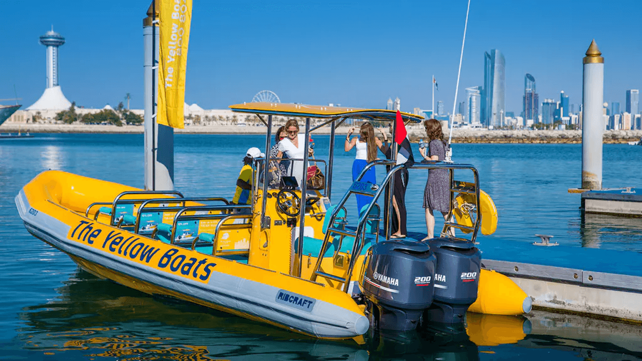 The Yellow Boats Abu Dhabi Speedboat Tour - image 12