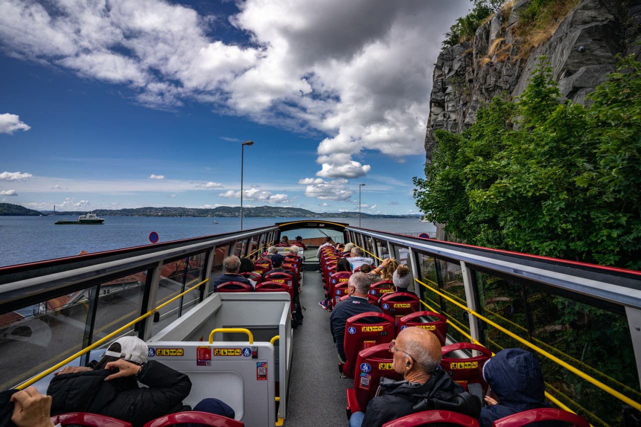 Tour en autobús Hop-on Hop-off City Sightseeing Bergen - imagen principal