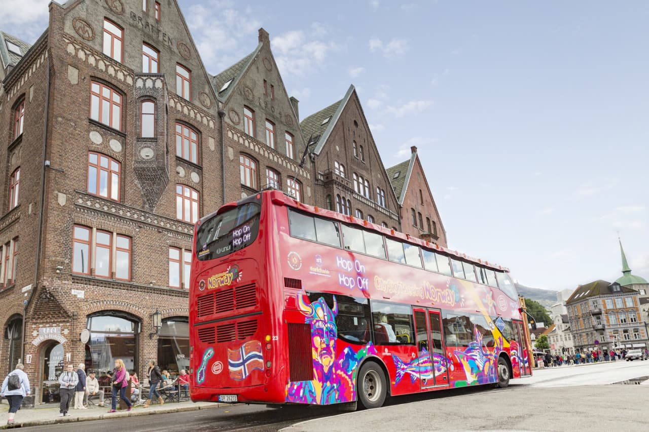 Tour en autobús Hop-on Hop-off City Sightseeing Bergen - imagen 3