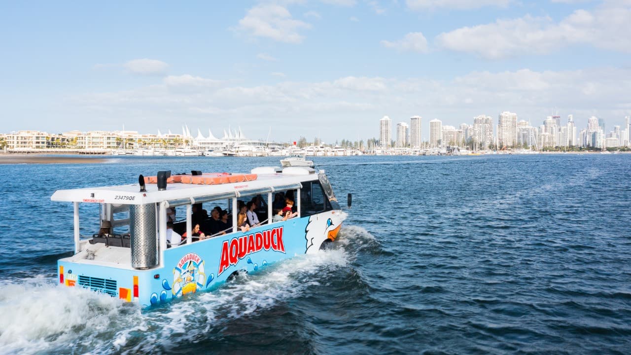 Tour por la ciudad y crucero fluvial en Aquaduck Gold Coast - imagen principal