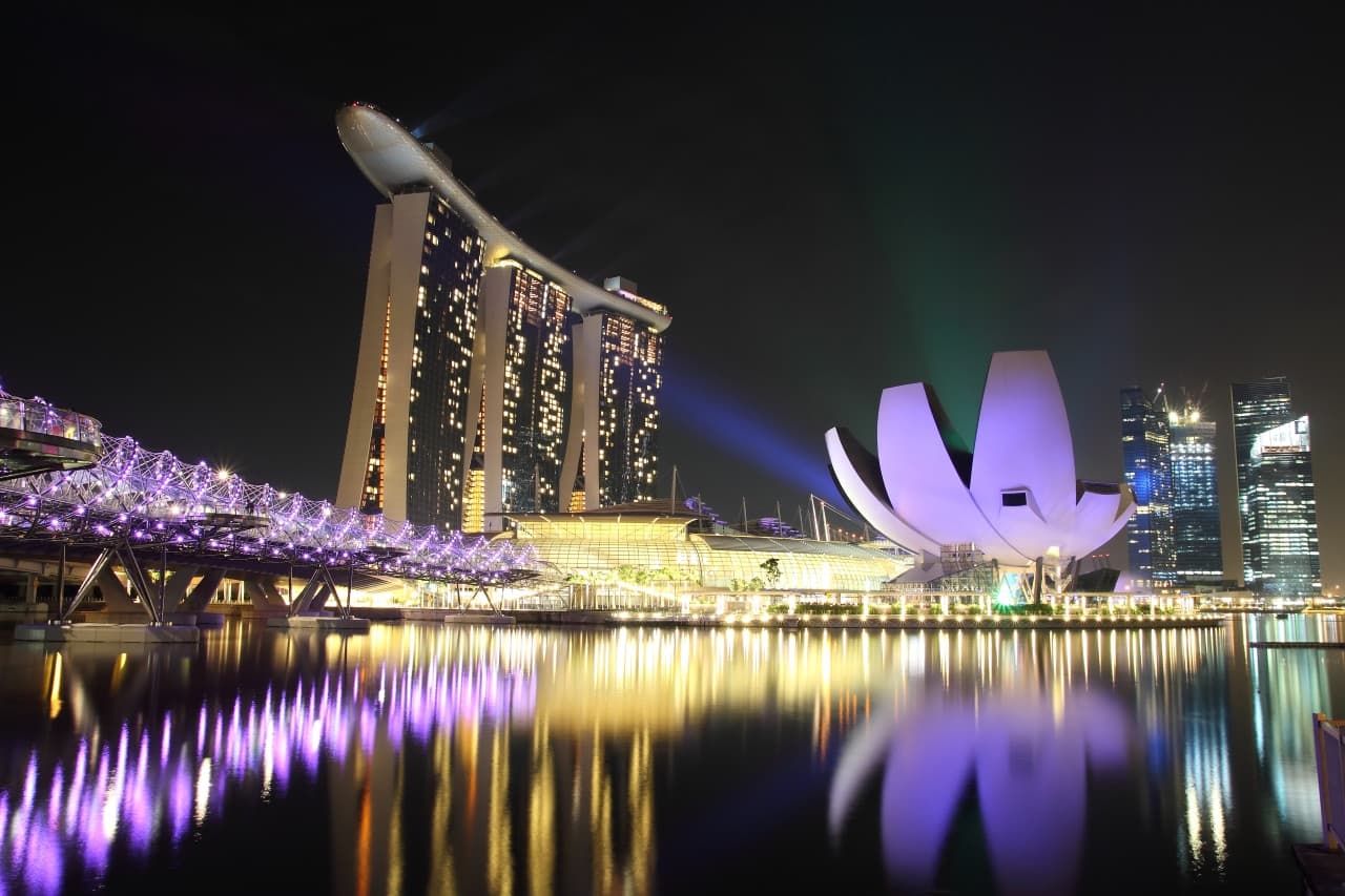 Marina Bay Night Cycling Tour - imagen 7