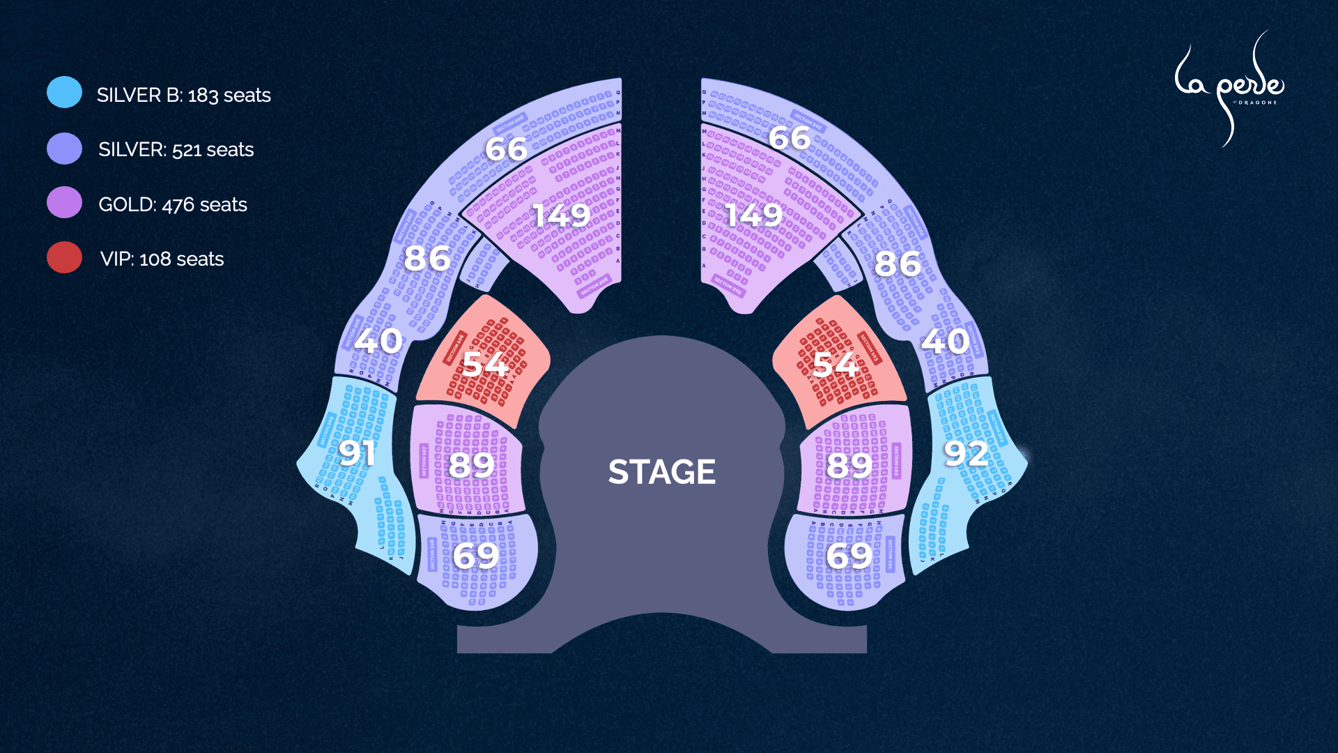 La Perle by Dragone Show Ticket - image 8