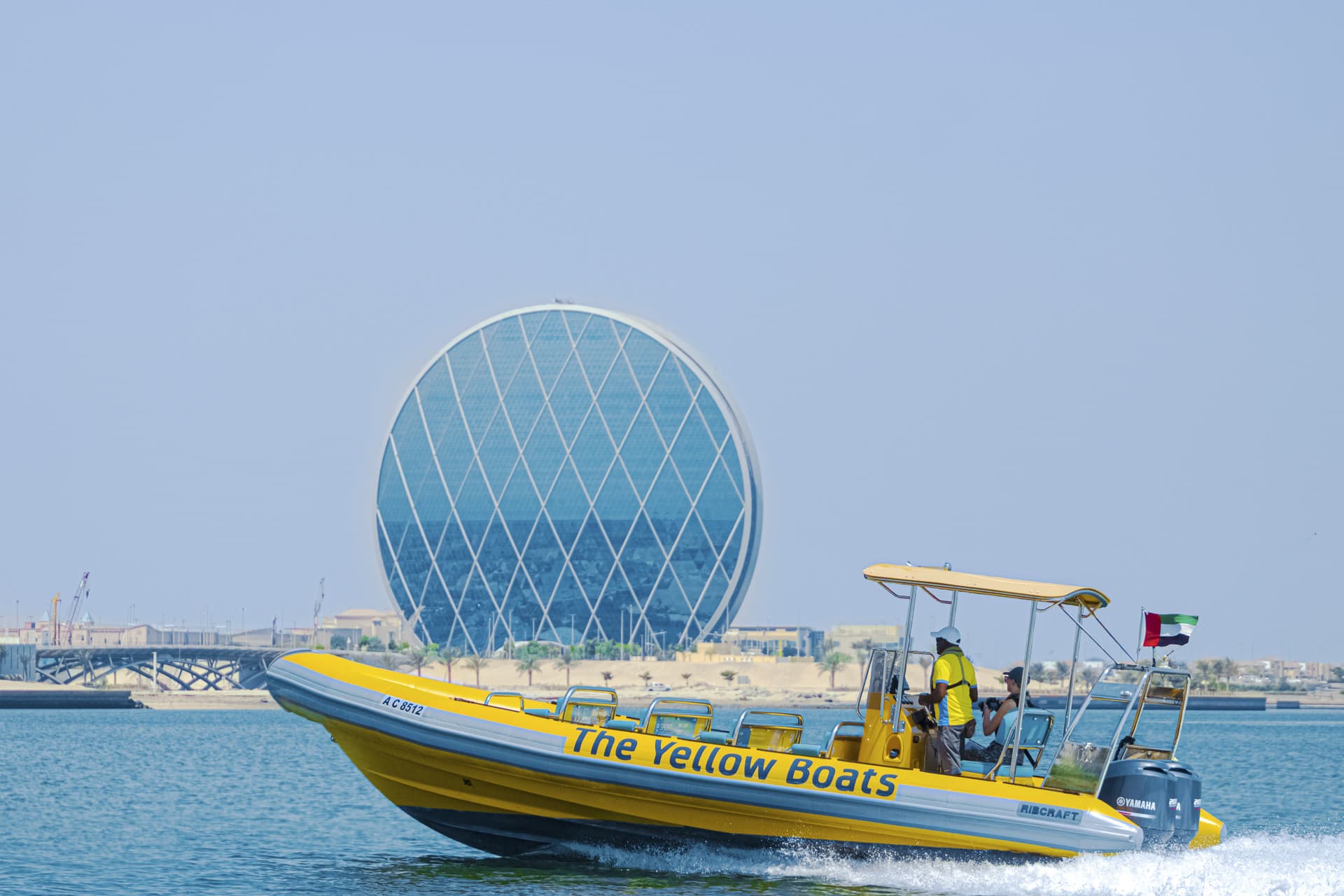 The Yellow Boats Abu Dhabi Speedboat Tour - image 2