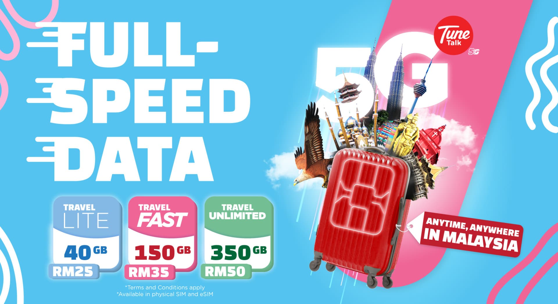 Malaysia 5G SIM Card (Kota Kinabalu International Airport Pickup) - main image