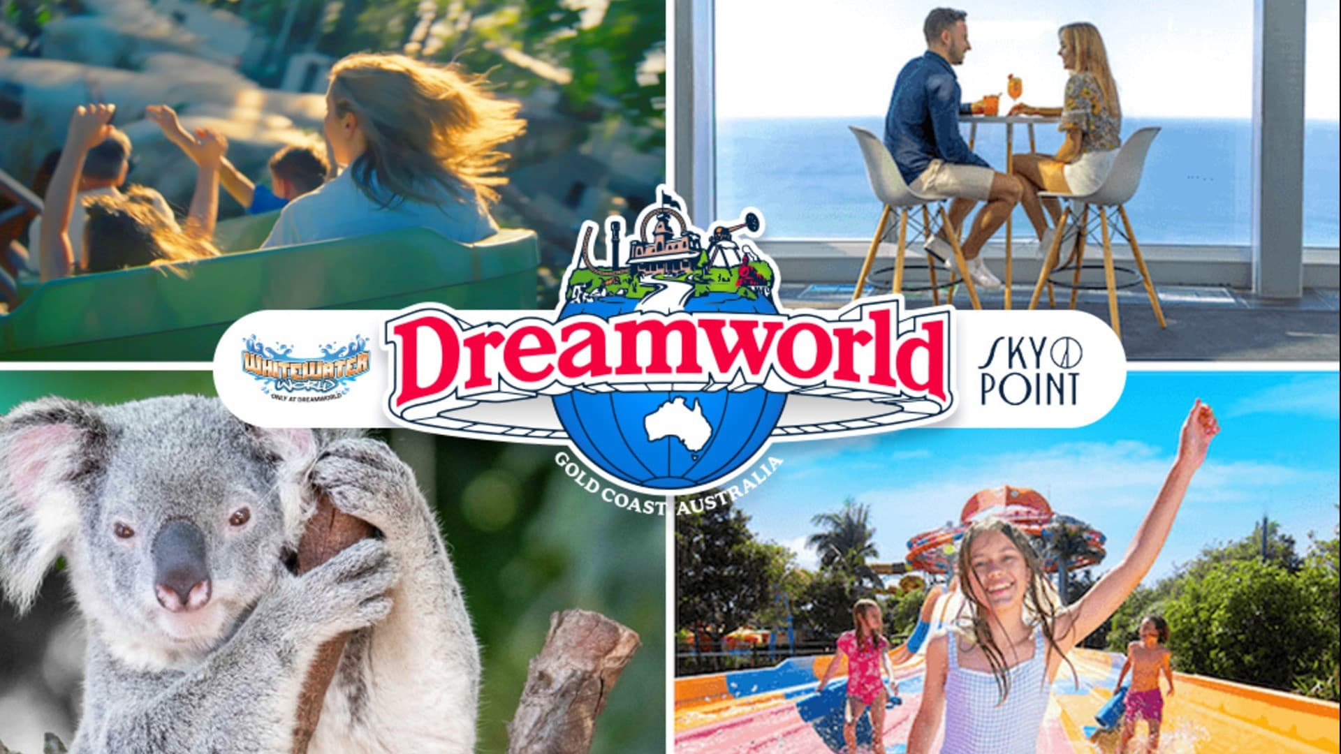 Dreamworld, WhiteWater World, and SkyPoint Gold Coast Multi-day Ticket - main image