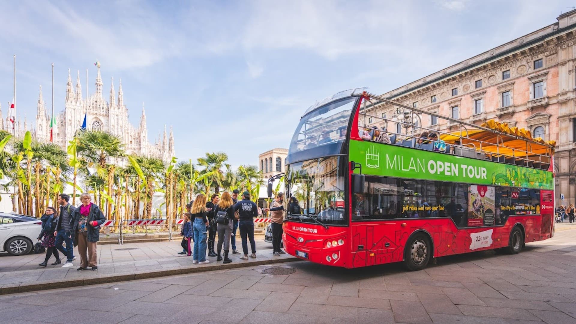 Milan Open Tour Hop-On Hop-Off Bus Tour - main image