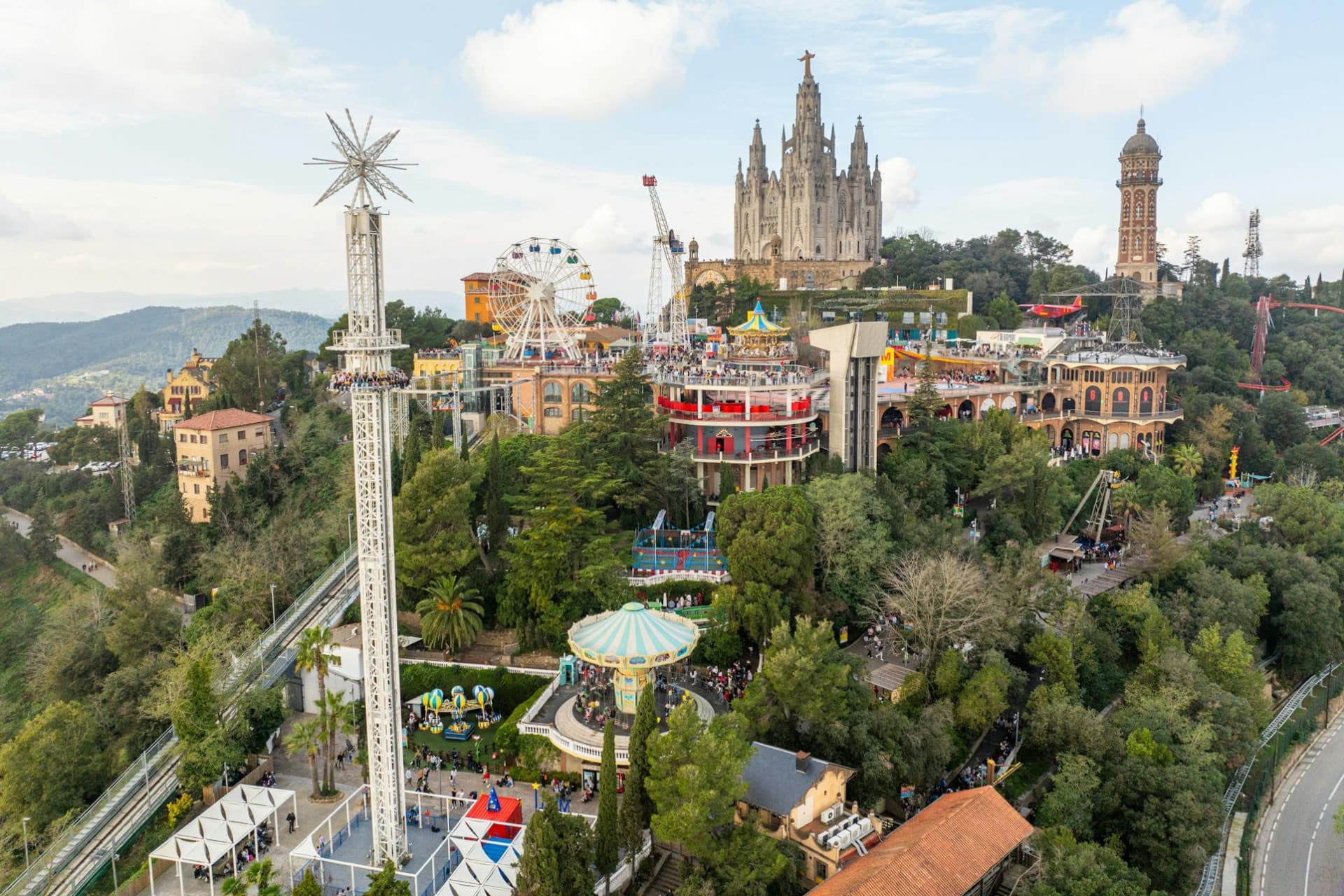 Tibidabo Amusement Park Ticket - main image