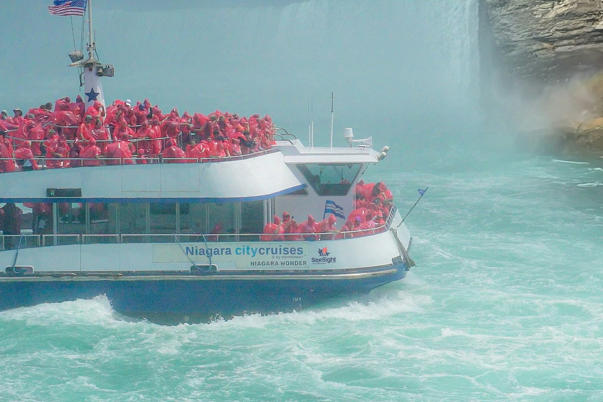 Niagara Falls(US & Canada): Guided Tour with Boat Cruise, Cave of the Winds & Skylon Tower - image 2