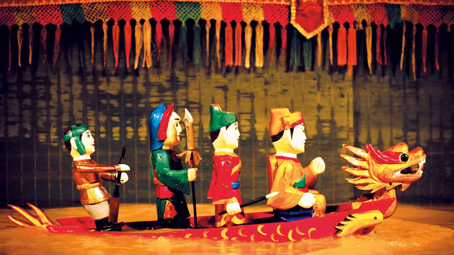 Espectáculo de marionetas acuáticas Golden Dragon - imagen 4