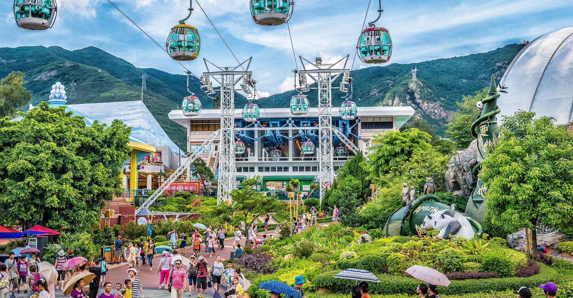 Entrada a Ocean Park Hong Kong - imagen 4