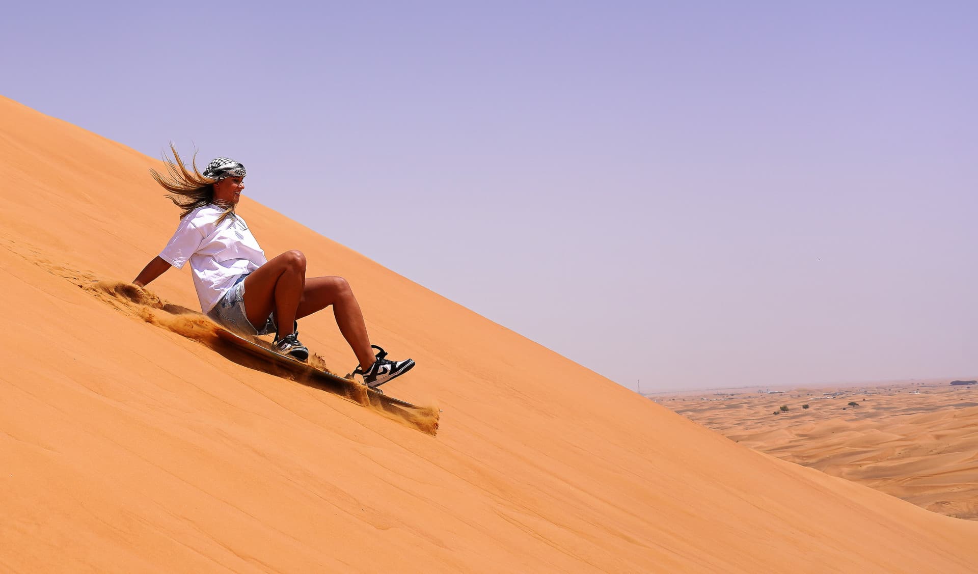 Dubai Red Dunes Desert Safari Tour with Camel Ride and Buffet Dinner at Al Khayma Camp - image 4