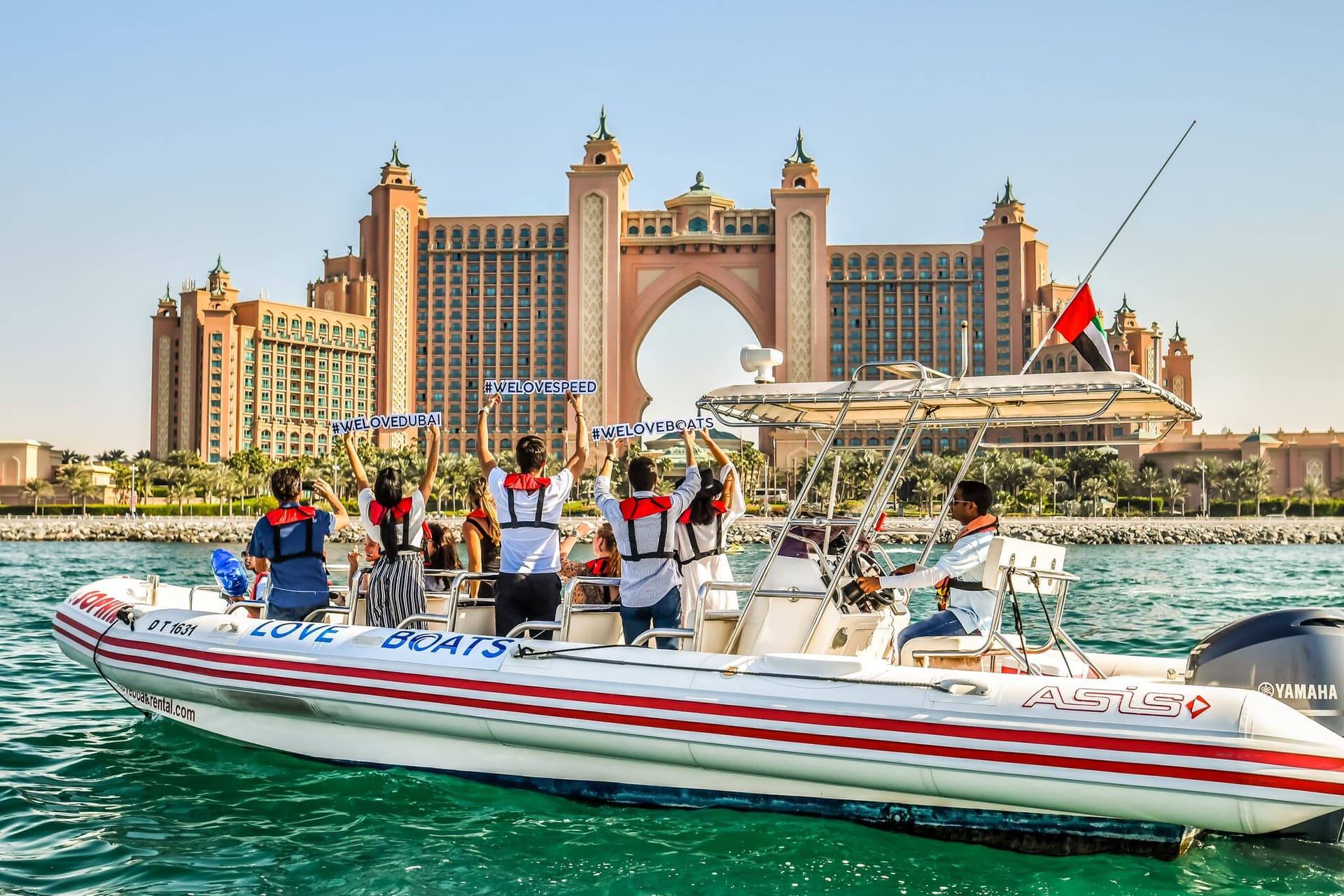 Love Boats - Dubai Marina Guided Sightseeing Boat Tour - main image
