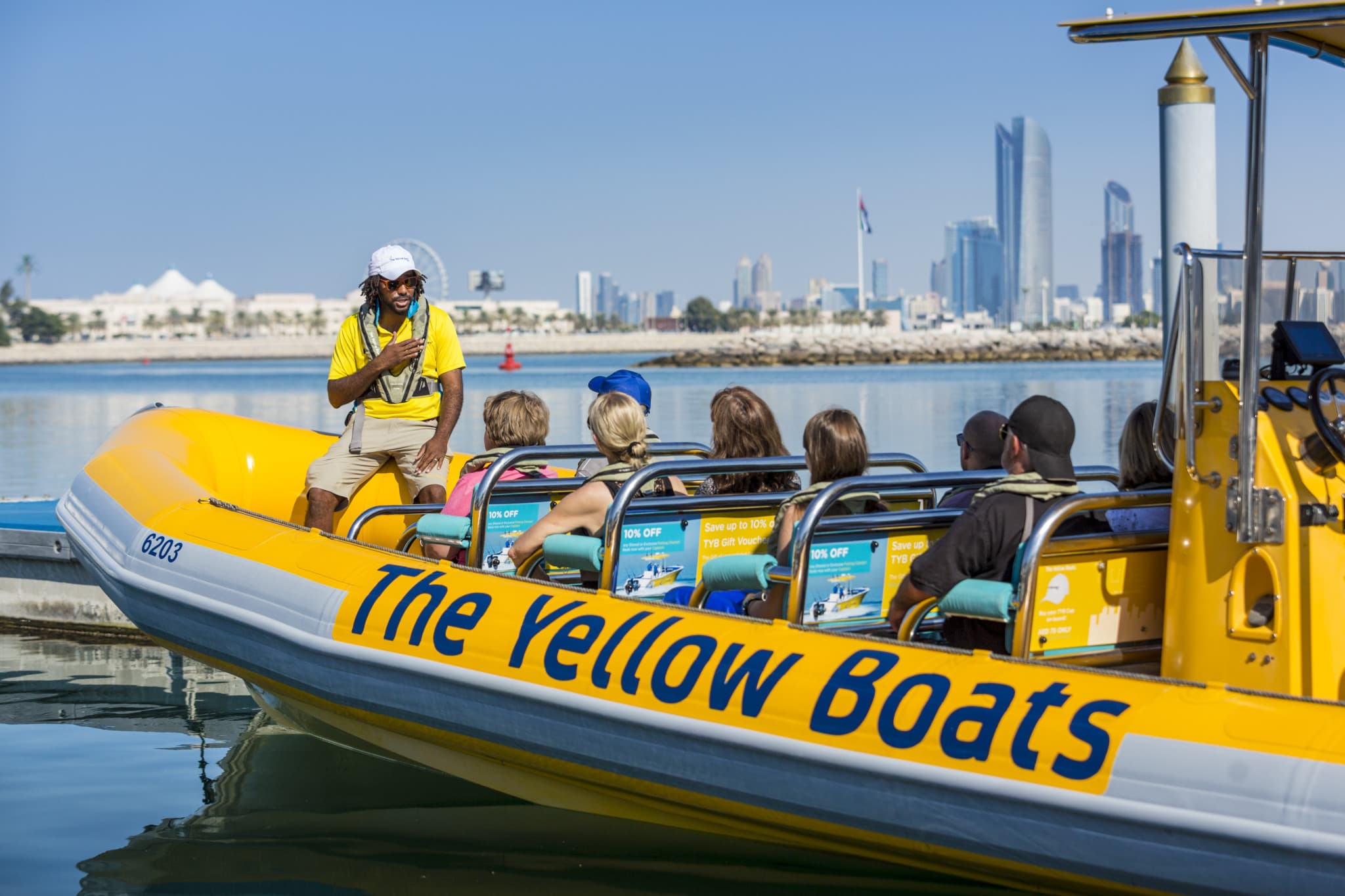The Yellow Boats Abu Dhabi Speedboat Tour - image 10