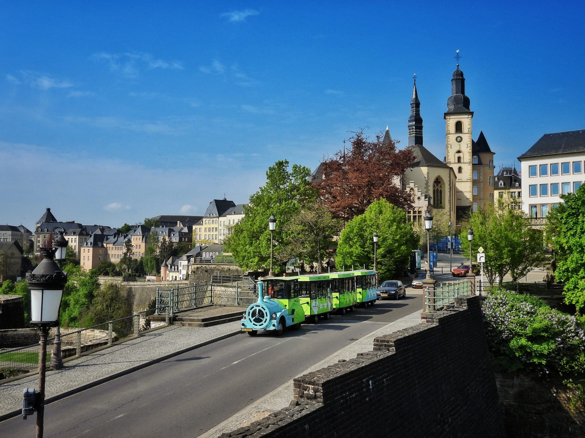 City Train in Old Town Luxembourg - image 3