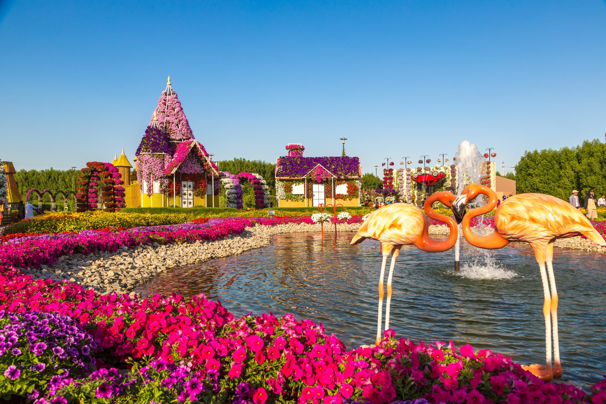COMBO: Dubai Miracle Garden + Global Village Dubai Tickets - main image