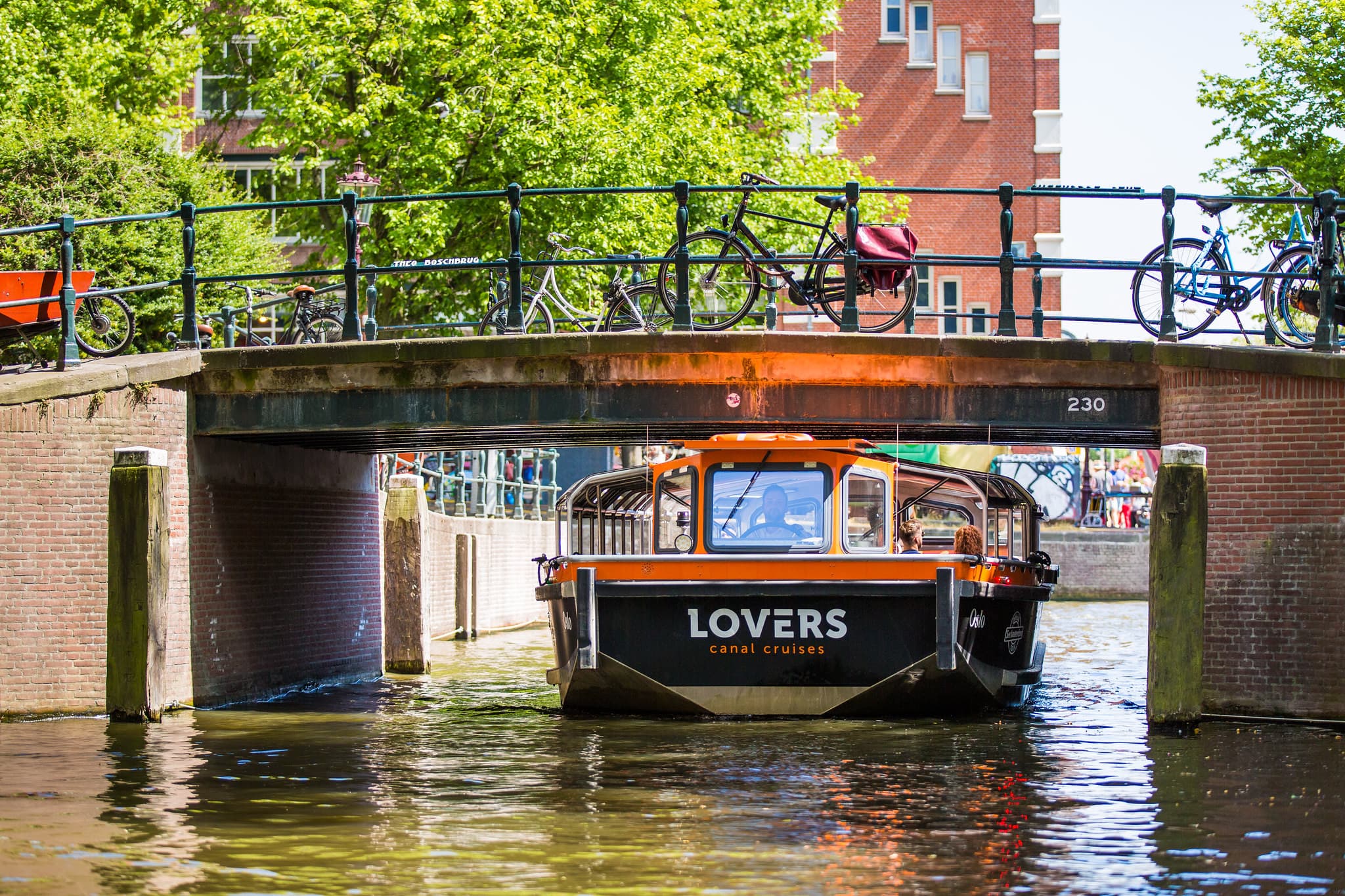 Amsterdam Semi-Open Boat Canal Cruise Ticket - main image
