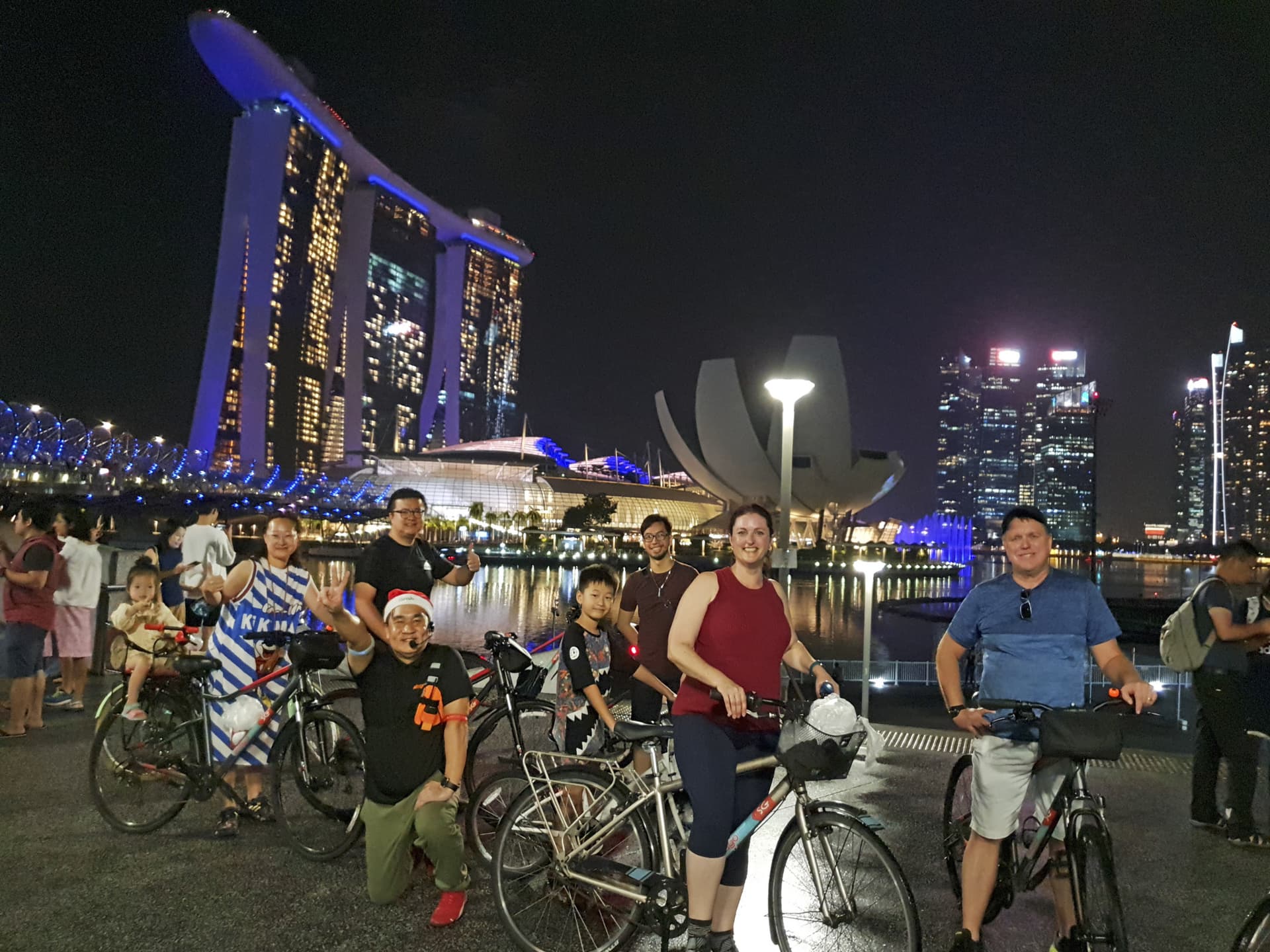 Marina Bay Night Cycling Tour - imagen 3