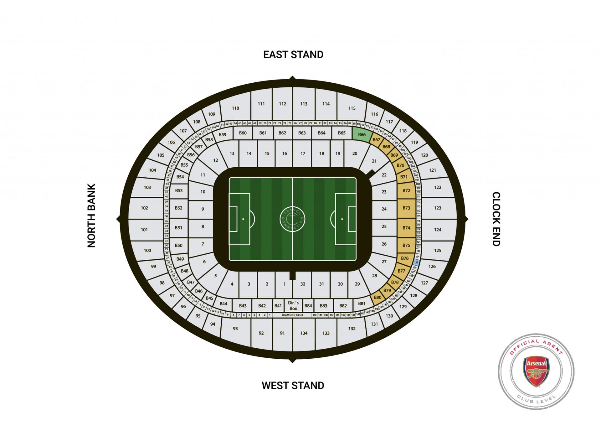 Premier League Football - Arsenal FC Match Ticket at Emirates Stadium - image 6