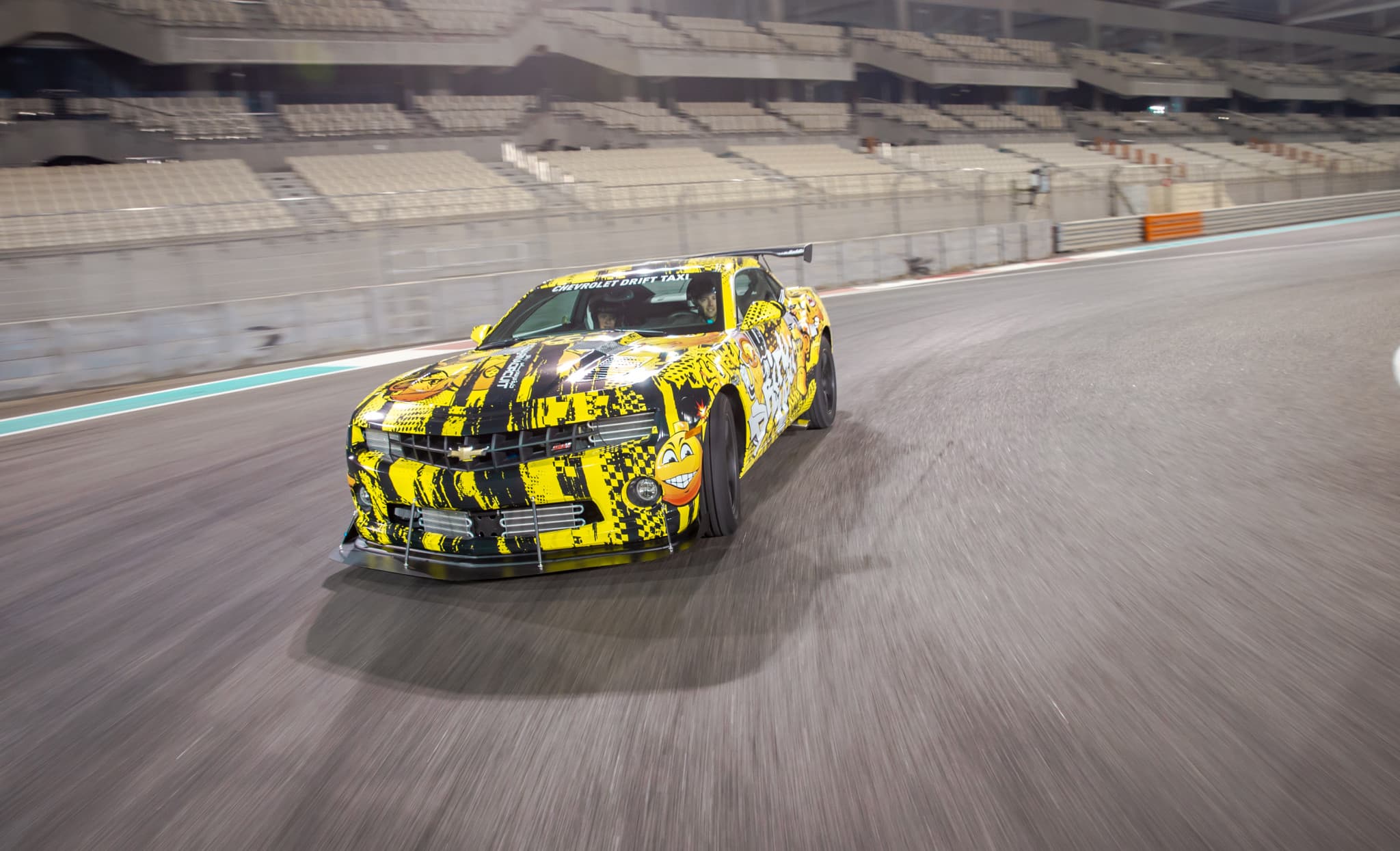 Yas Marina Circuit Chevrolet Drift Taxi Passenger Experience - image 3