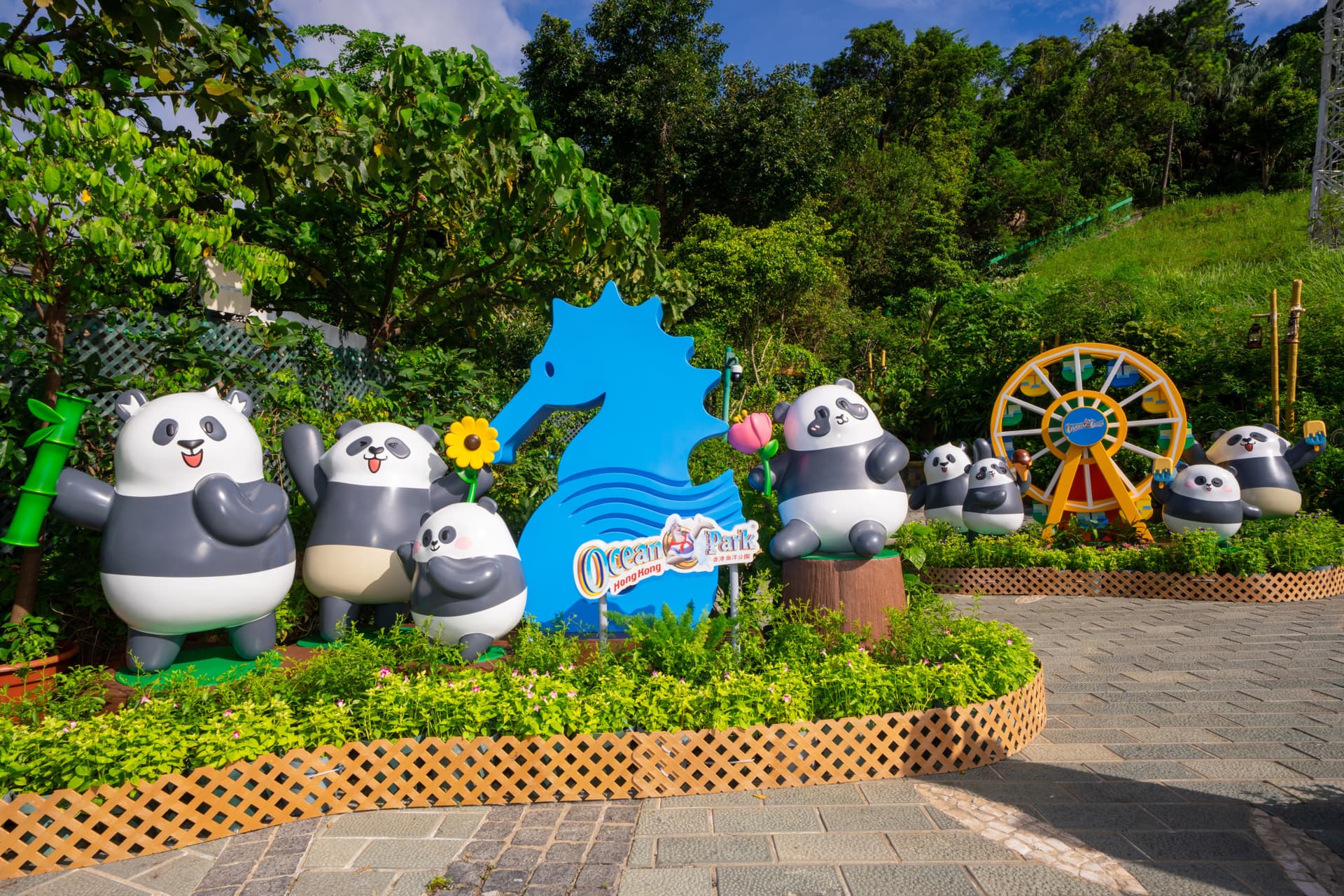 Entrada a Ocean Park Hong Kong - imagen 2